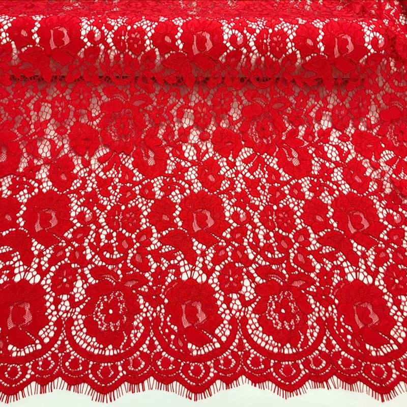 Lace Trim Lace Fabric for Apparel Wholesale Supplier 54